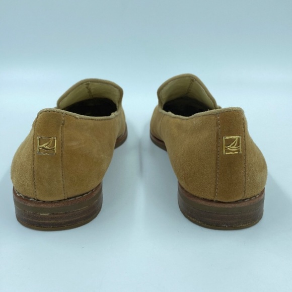 🌟HOST PICK🌟 S⚓️S⛵️Sand Suede Leather Sperry Jeweled Loafer - Picture 8 of 15